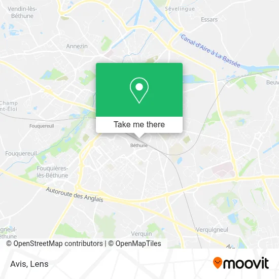 Avis map