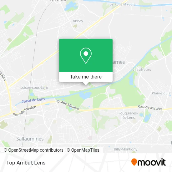 Top Ambul map