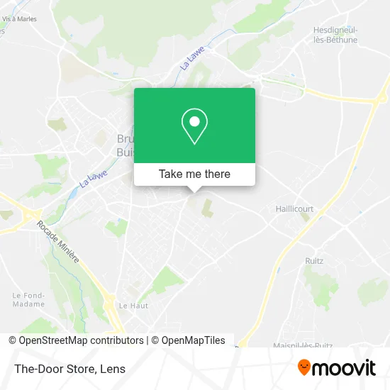 The-Door Store map