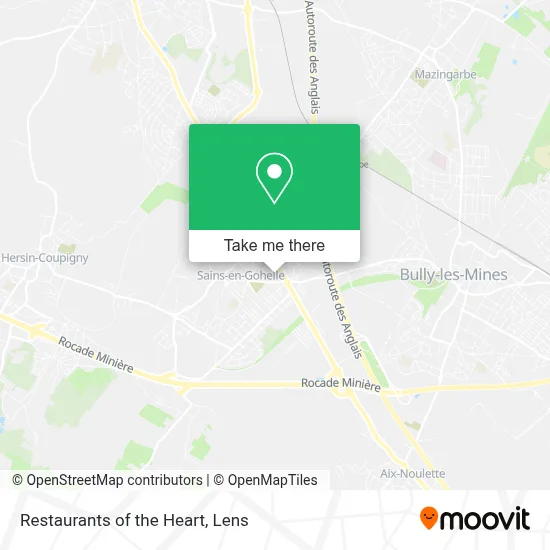 Restos Du Coeur map