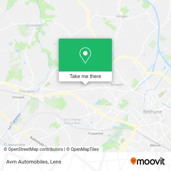 Avm Automobiles map