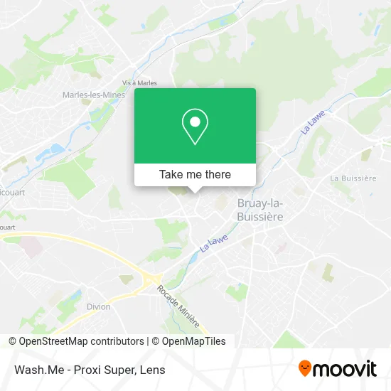 Wash.Me - Proxi Super map