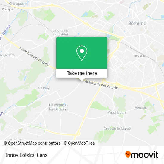 Innov Loisirs map