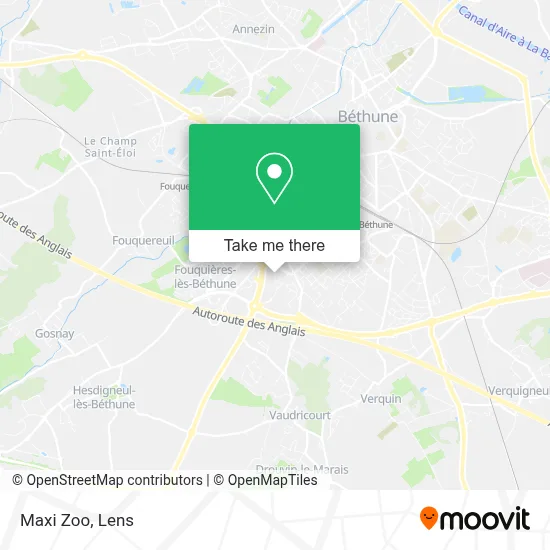 Maxi Zoo map