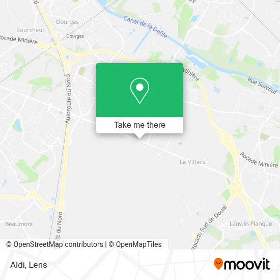 Aldi map