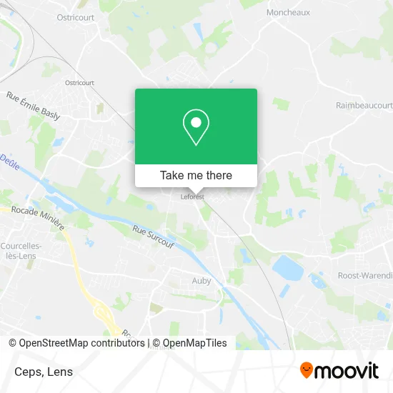 Ceps map