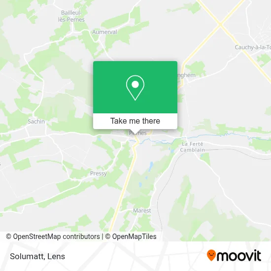 Solumatt map