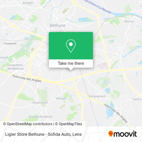 Ligier Store Bethune - Sofida Auto map