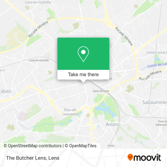 The Butcher Lens map