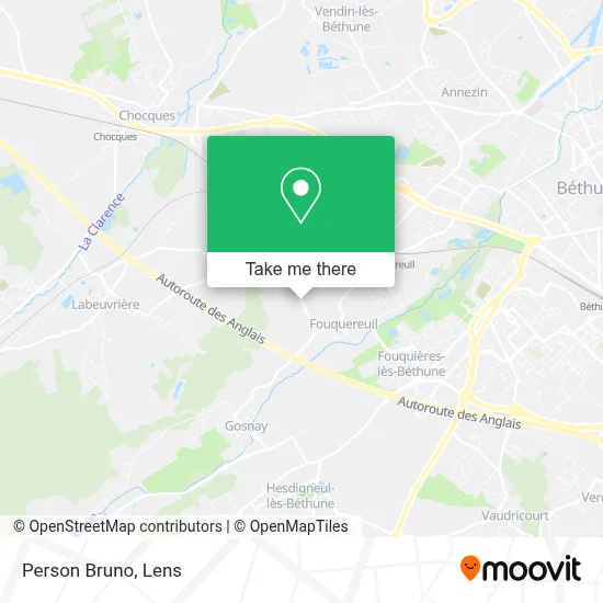 Person Bruno map
