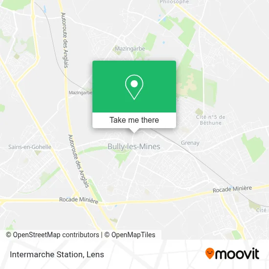 Station Intermarche map