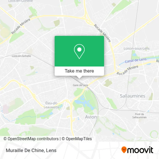 Muraille De Chine map