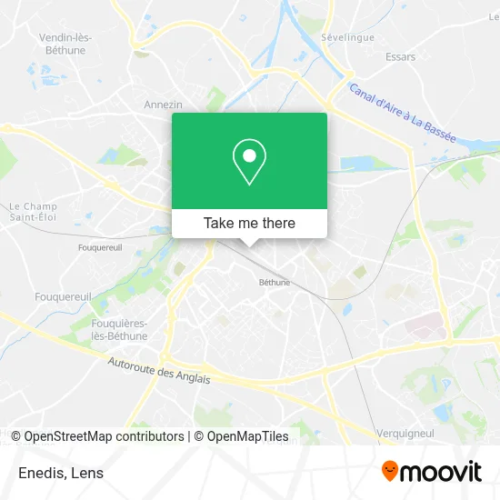 Enedis map