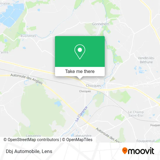 Dbj Automobile map