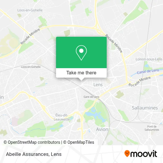 Abeille Assurances map