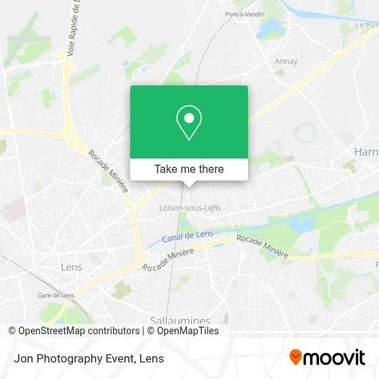 Jon Photography Event map