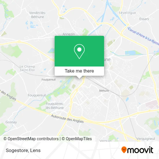 Sogestore map