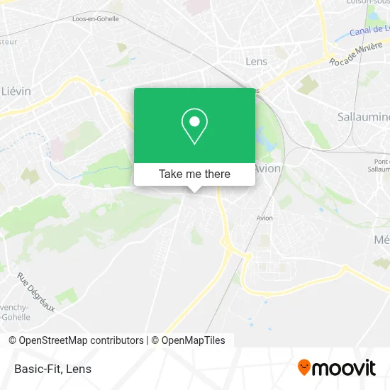 Mapa Basic-Fit