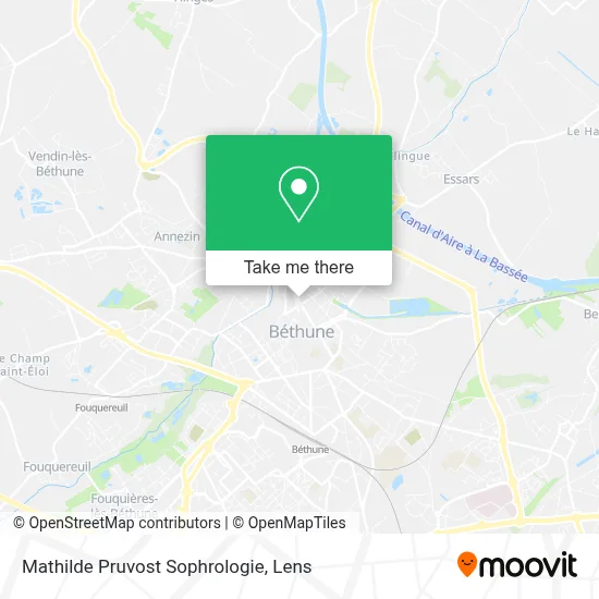 Mathilde Pruvost Sophrologie map