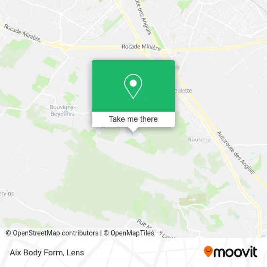 Aix Body Form map