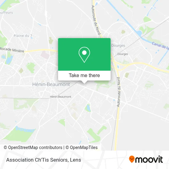 Association Ch'Tis Seniors map