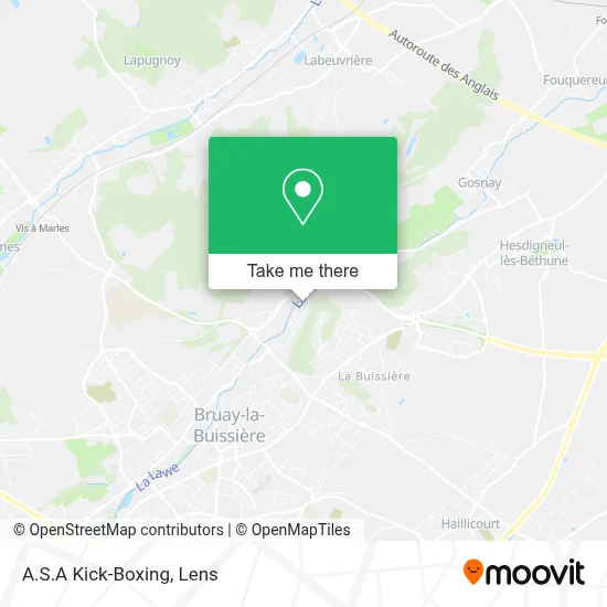 A.S.A Kick-Boxing map