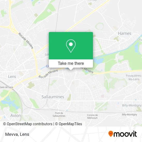 Mevva map
