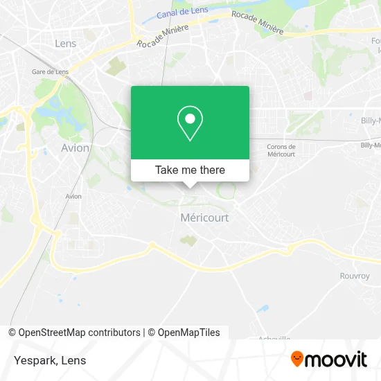 Yespark map