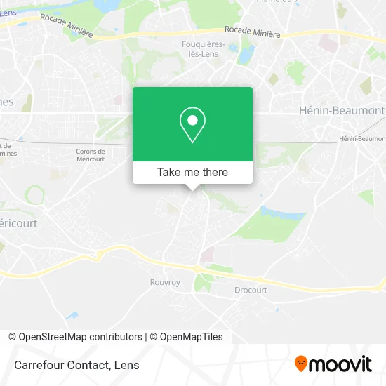 Carrefour Contact map