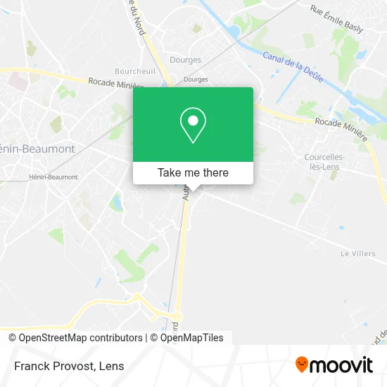 Franck Provost map