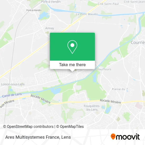 Ares Multisystemes France map
