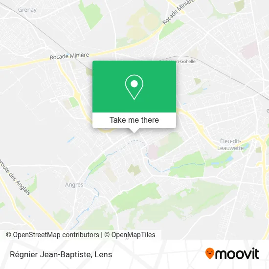Régnier Jean-Baptiste map