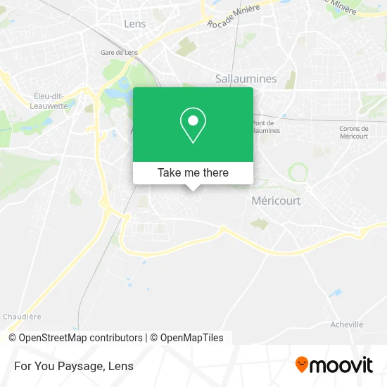 For You Paysage map