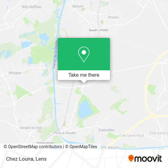 Chez Louna map