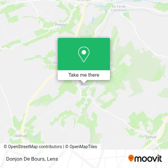 Donjon De Bours map