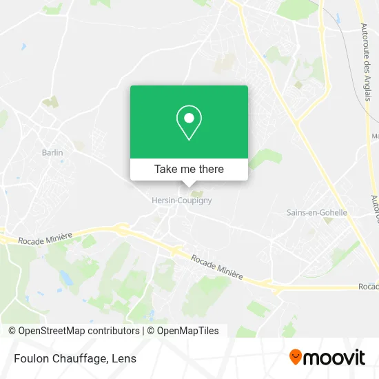 Foulon Chauffage map