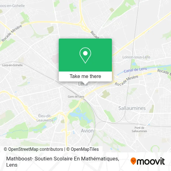 Mathboost- Soutien Scolaire En Mathématiques map