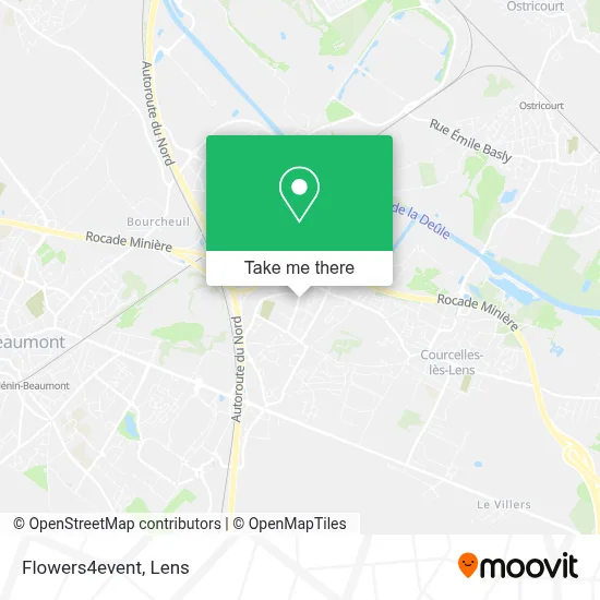 Flowers4event map