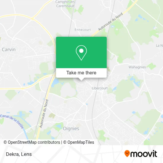 Dekra map