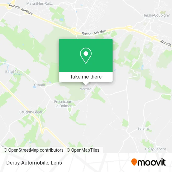 Deruy Automobile map