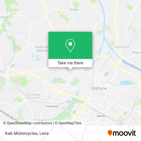 Kab Motorcycles map
