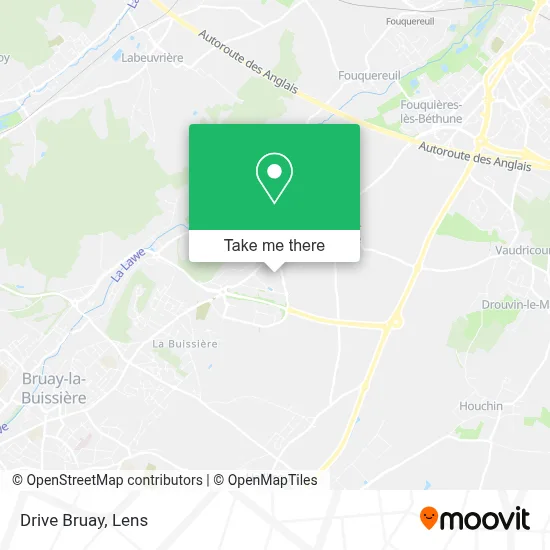 Drive Bruay map