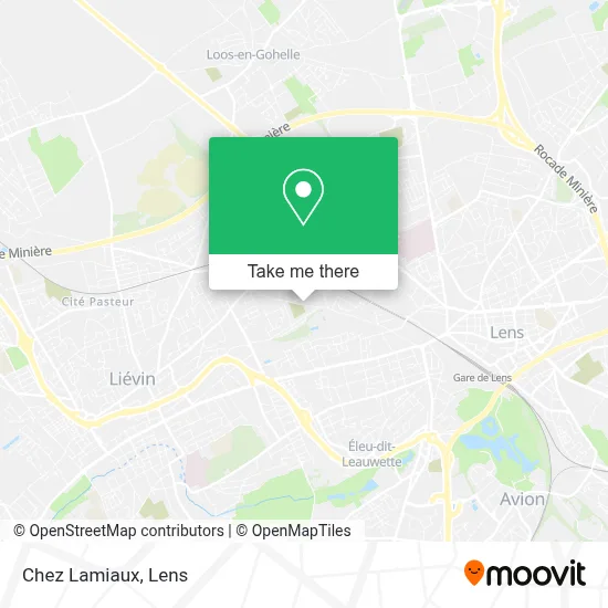 Chez Lamiaux map