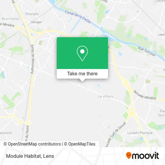 Module Habitat map