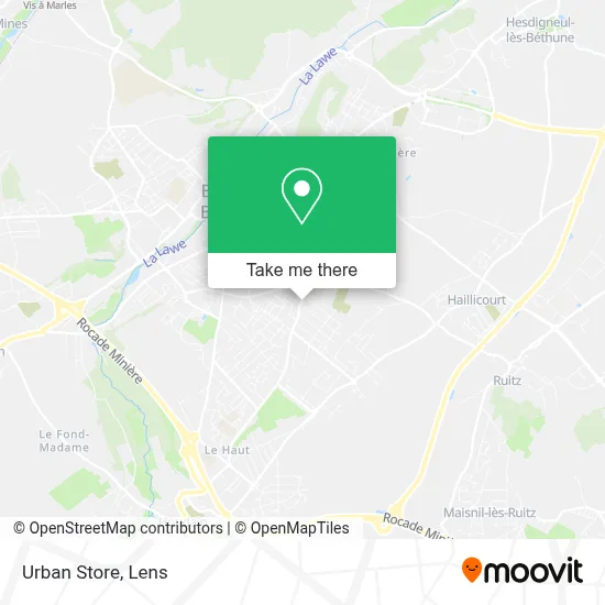 Urban Store map
