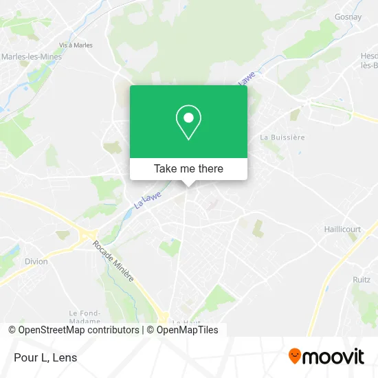 Pour L map