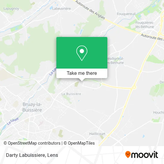 Darty Labuissiere map