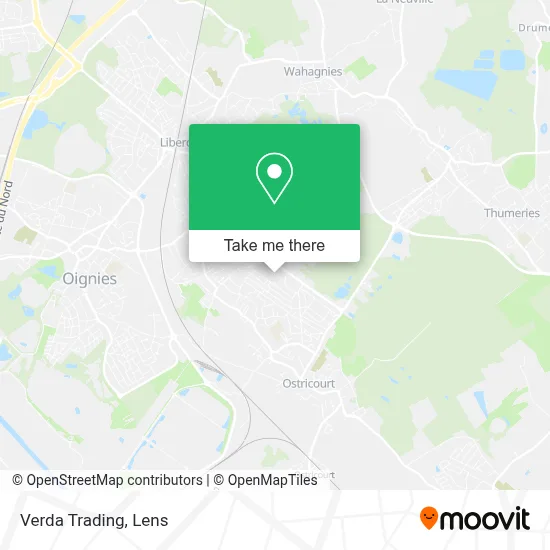 Verda Trading map