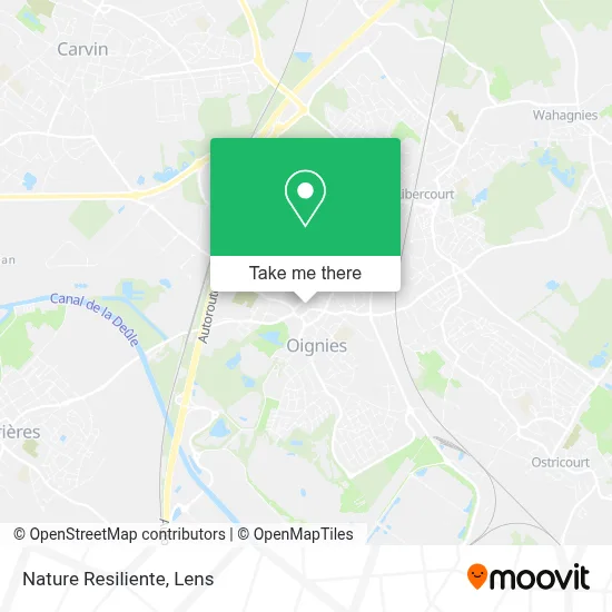 Nature Resiliente map