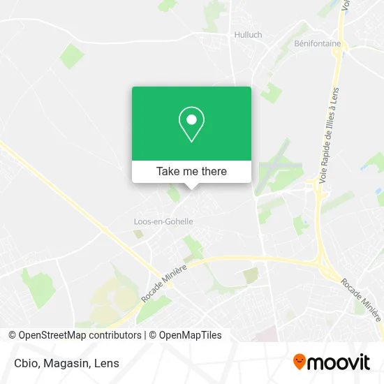 Cbio, Magasin map